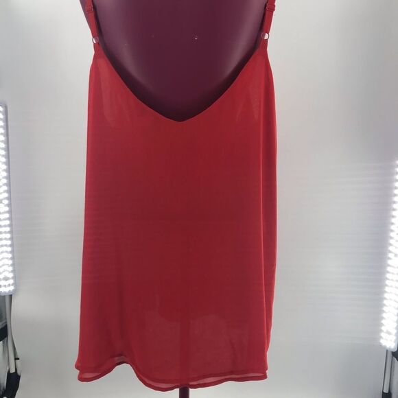 Torrid Strappy Front Double Layer Chiffon Top 3X - Picture 7 of 8